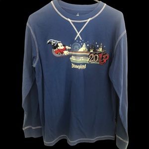 Disney parks sorcerer Mickey Disneyland long sleeve shirt